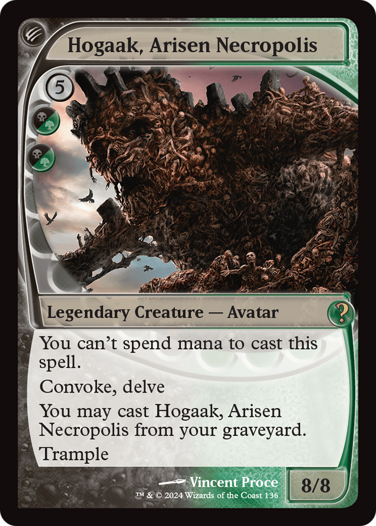 Hogaak, Arisen Necropolis (Future Sight) [Mystery Booster 2] | Jomio and Rueliete's Cards and Comics