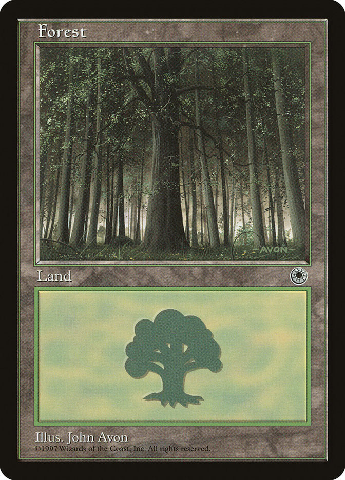 Forest (Thickest Tree in Center) [Portal] | Jomio and Rueliete's Cards and Comics