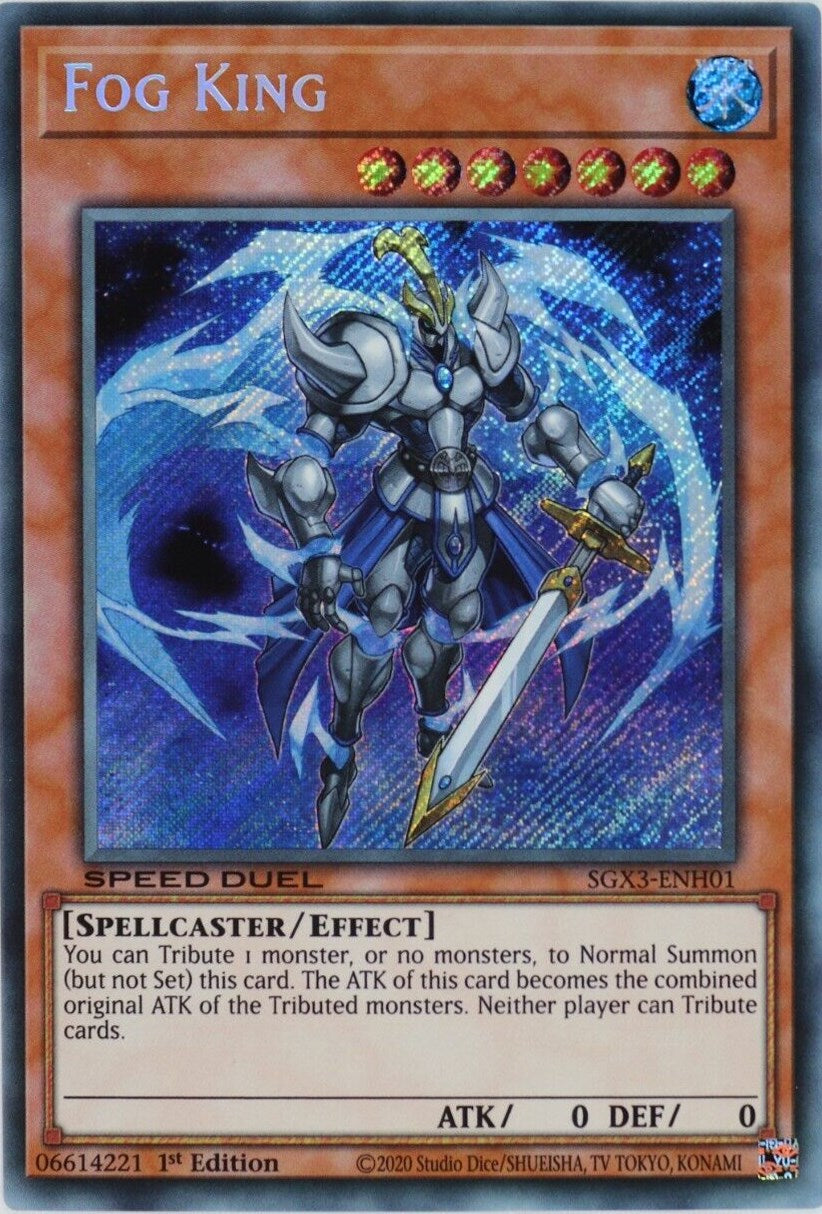 Fog King [SGX3-ENH01] Secret Rare | Jomio and Rueliete's Cards and Comics
