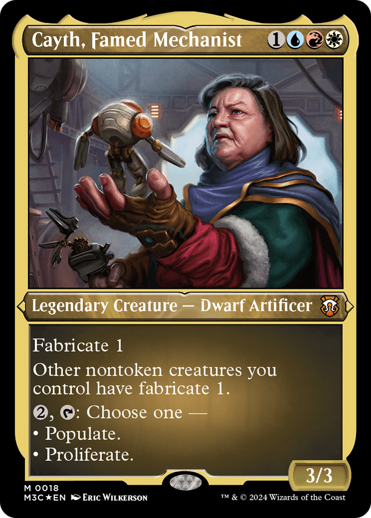 Cayth, Famed Mechanist (Foil Etched) [Modern Horizons 3 Commander] | Jomio and Rueliete's Cards and Comics