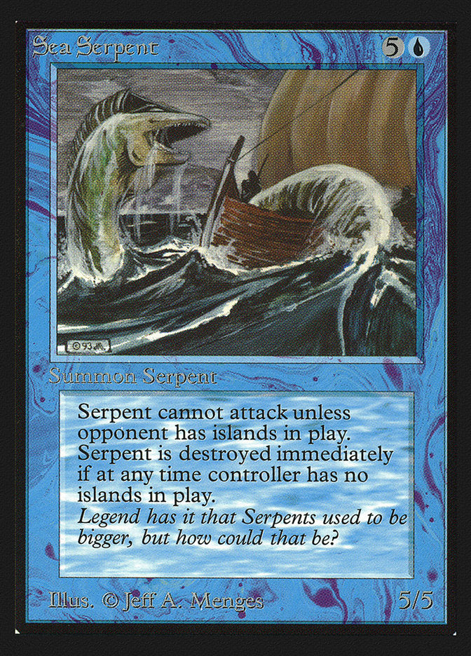 Sea Serpent [Collectors' Edition] | Jomio and Rueliete's Cards and Comics