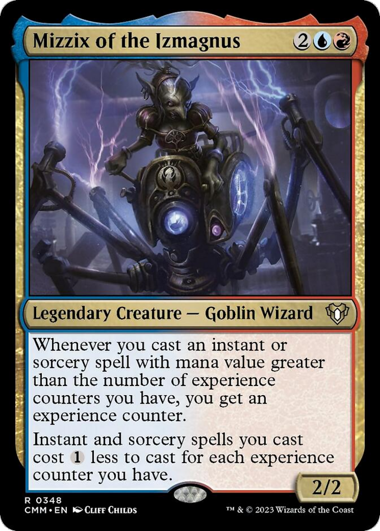 Mizzix of the Izmagnus [Commander Masters] | Jomio and Rueliete's Cards and Comics