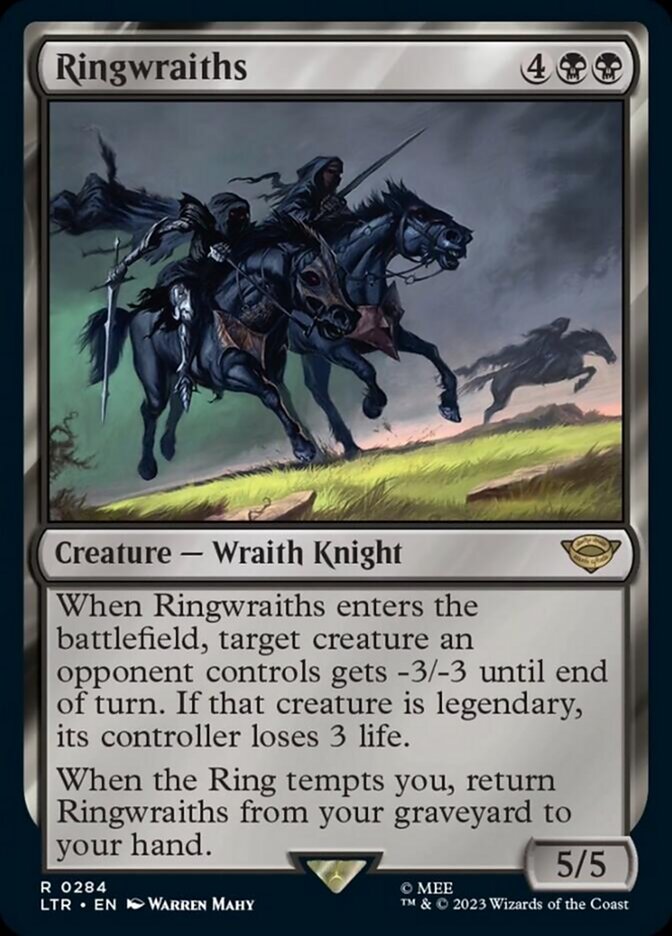 Ringwraiths [The Lord of the Rings: Tales of Middle-Earth] | Jomio and Rueliete's Cards and Comics