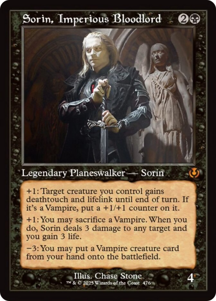 Sorin, Imperious Bloodlord (Retro Frame) [Innistrad Remastered] | Jomio and Rueliete's Cards and Comics