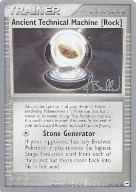 Ancient Technical Machine [Rock] (85/101) (Eeveelutions - Jimmy Ballard) [World Championships 2006] | Jomio and Rueliete's Cards and Comics