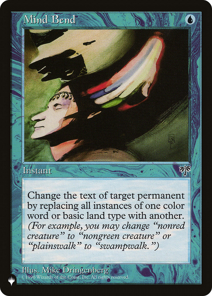 Mind Bend [The List] | Jomio and Rueliete's Cards and Comics
