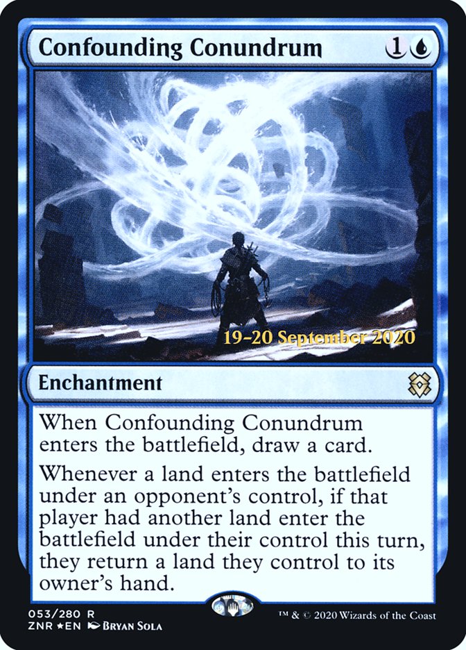Confounding Conundrum [Zendikar Rising Prerelease Promos] | Jomio and Rueliete's Cards and Comics