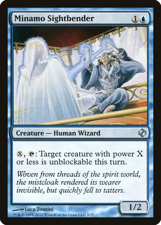 Minamo Sightbender [Duel Decks: Venser vs. Koth] | Jomio and Rueliete's Cards and Comics