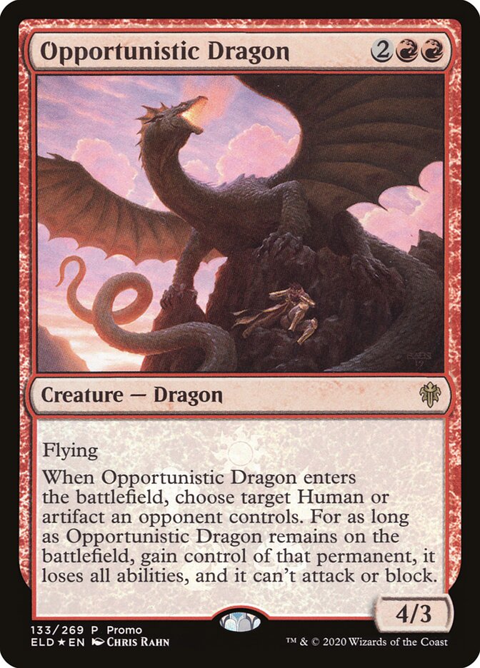 Opportunistic Dragon [Resale Promos] | Jomio and Rueliete's Cards and Comics