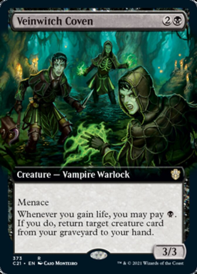 Veinwitch Coven (Extended Art) [Commander 2021] | Jomio and Rueliete's Cards and Comics