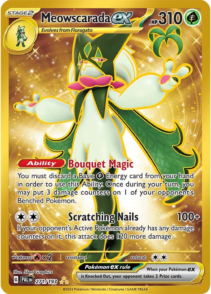 Meowscarada ex (271/193) [Scarlet & Violet: Paldea Evolved] | Jomio and Rueliete's Cards and Comics