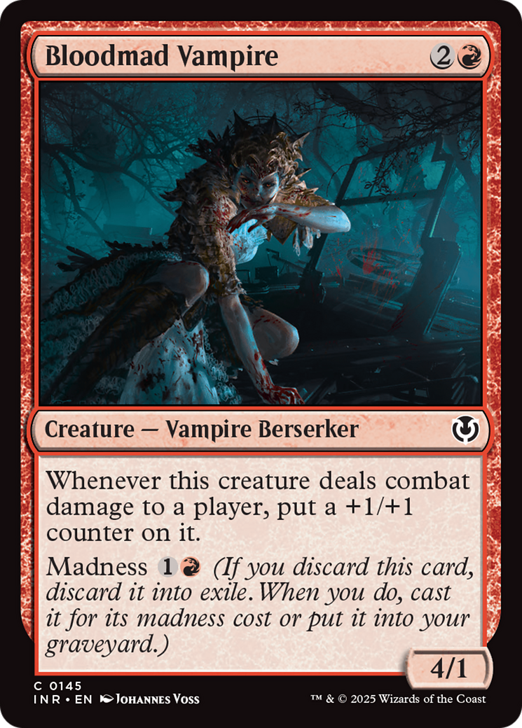 Bloodmad Vampire [Innistrad Remastered] | Jomio and Rueliete's Cards and Comics