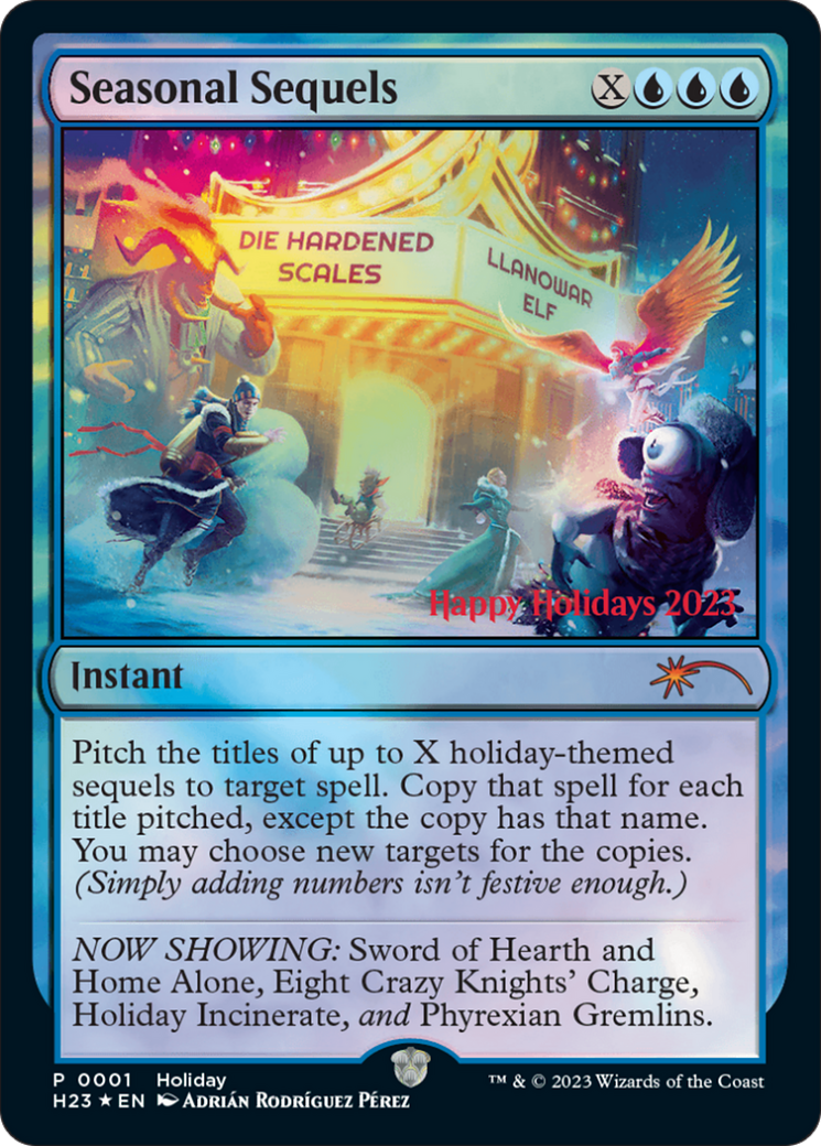 Seasonal Sequels [Happy Holidays] | Jomio and Rueliete's Cards and Comics