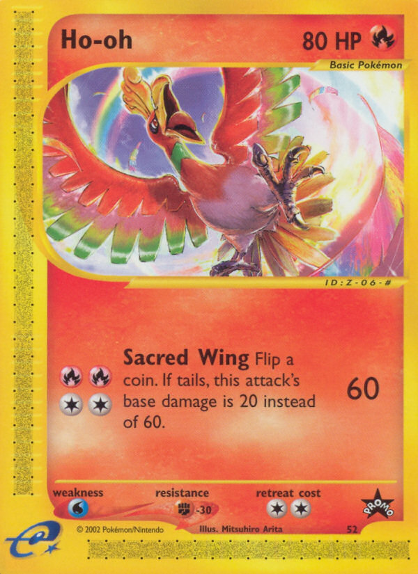 Ho-oh (52) [Wizards of the Coast: Black Star Promos] | Jomio and Rueliete's Cards and Comics