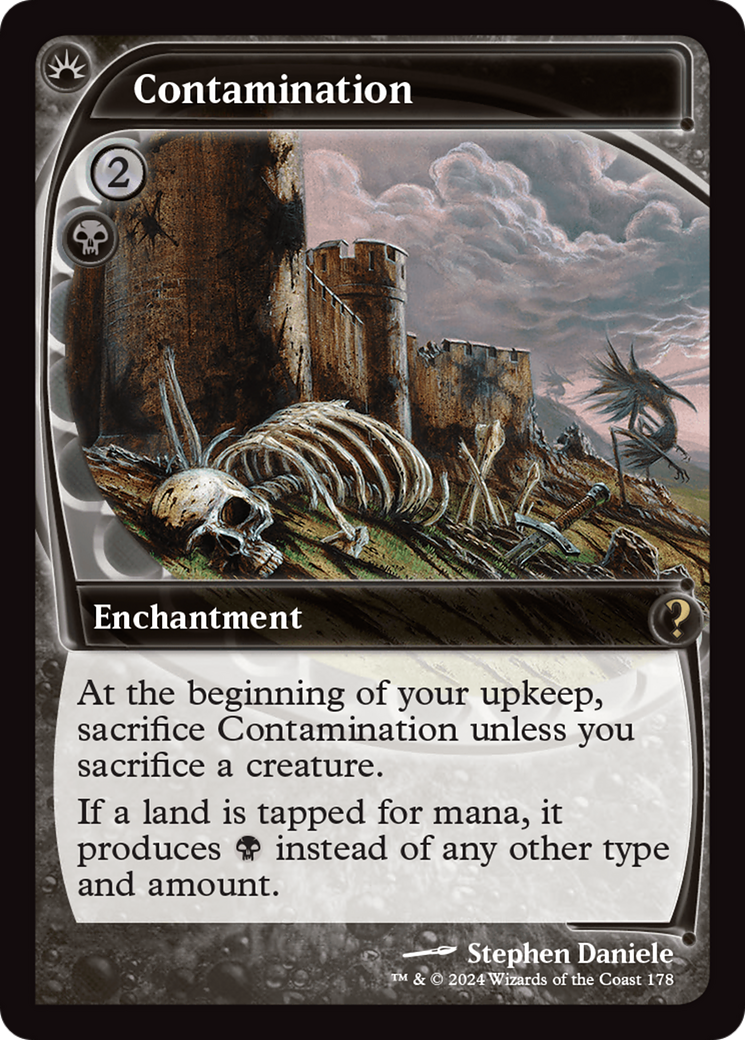 Contamination (Future Sight) [Mystery Booster 2] | Jomio and Rueliete's Cards and Comics