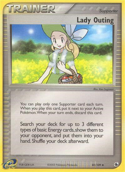 Lady Outing (83/109) [EX: Ruby & Sapphire] | Jomio and Rueliete's Cards and Comics
