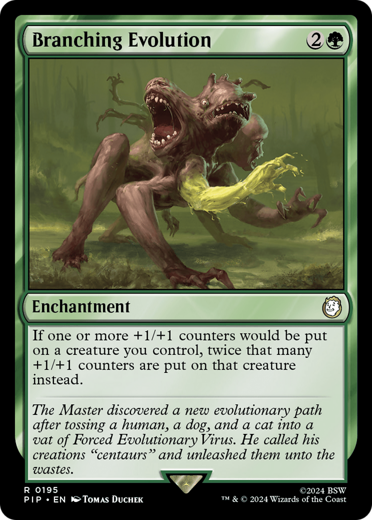 Branching Evolution [Fallout] | Jomio and Rueliete's Cards and Comics