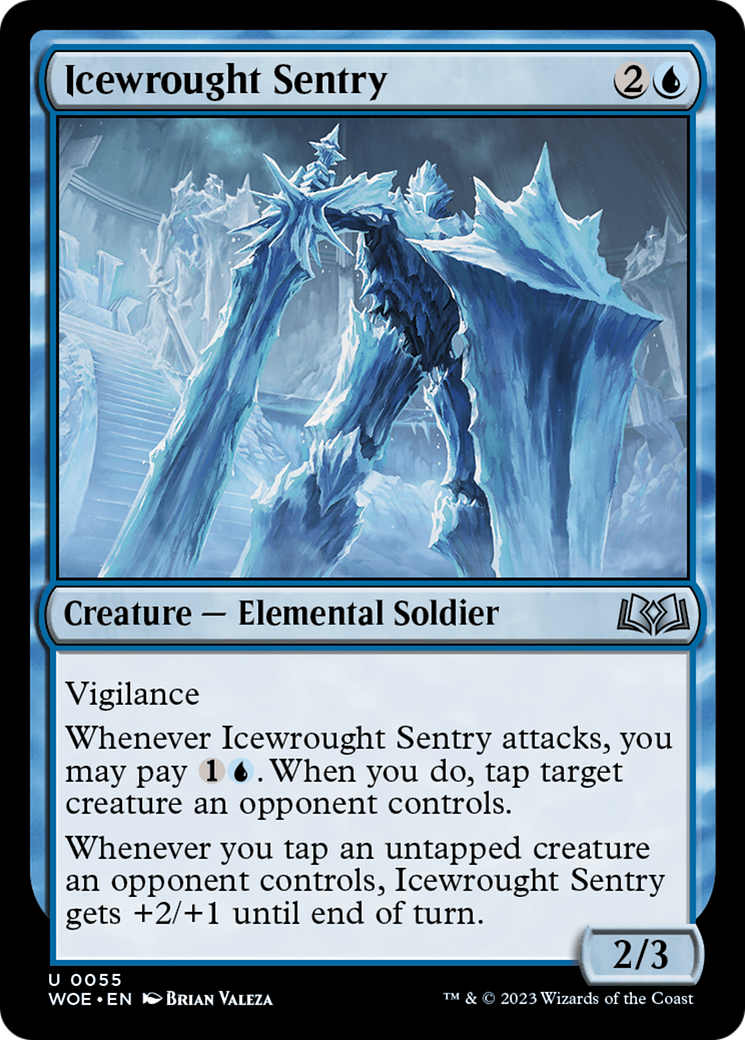 Icewrought Sentry [Wilds of Eldraine] | Jomio and Rueliete's Cards and Comics