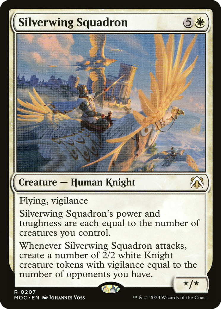 Silverwing Squadron [March of the Machine Commander] | Jomio and Rueliete's Cards and Comics