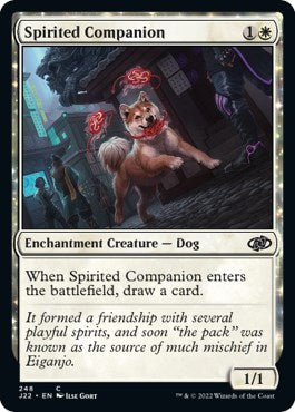 Spirited Companion [Jumpstart 2022] | Jomio and Rueliete's Cards and Comics