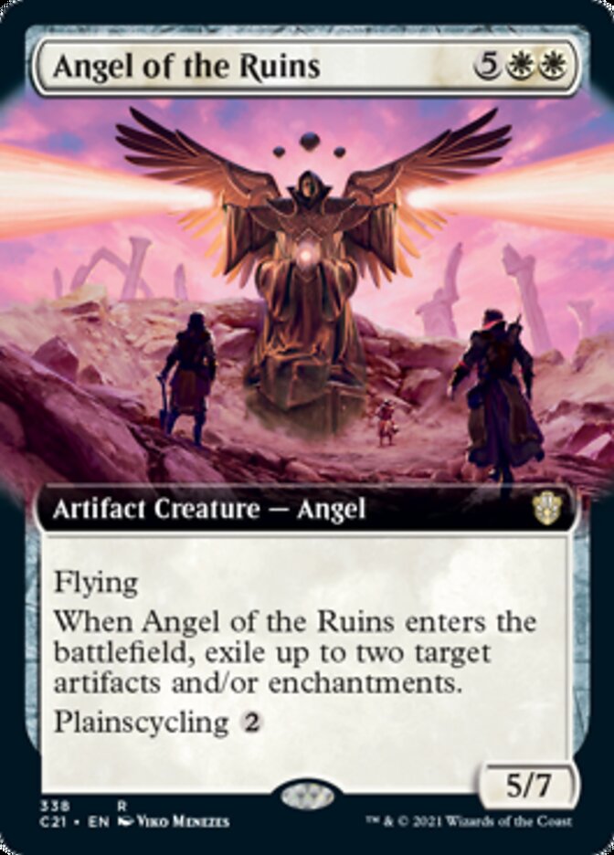 Angel of the Ruins (Extended Art) [Commander 2021] | Jomio and Rueliete's Cards and Comics