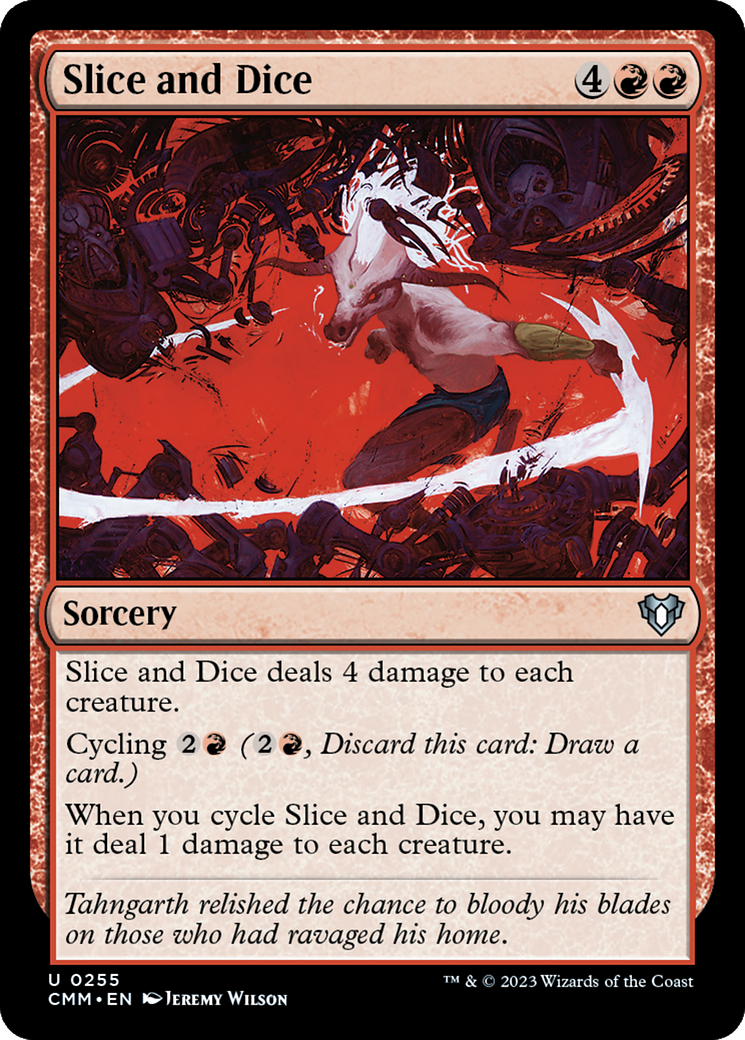 Slice and Dice [Commander Masters] | Jomio and Rueliete's Cards and Comics