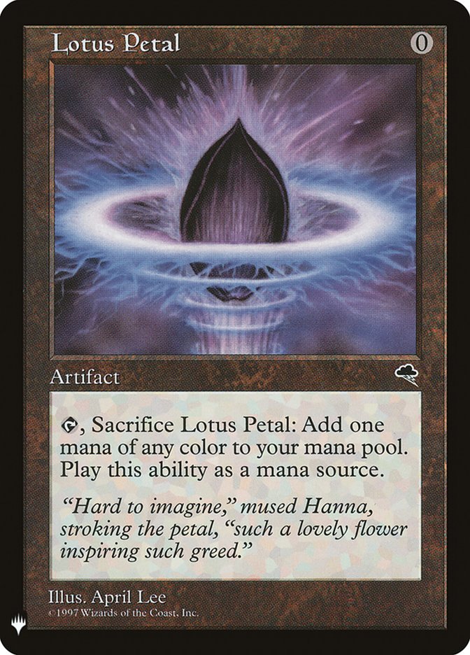 Lotus Petal [Mystery Booster] | Jomio and Rueliete's Cards and Comics