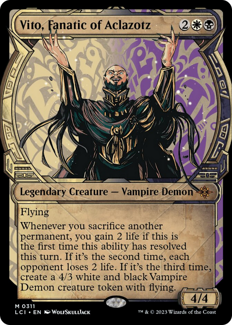 Vito, Fanatic of Aclazotz (Showcase) [The Lost Caverns of Ixalan] | Jomio and Rueliete's Cards and Comics
