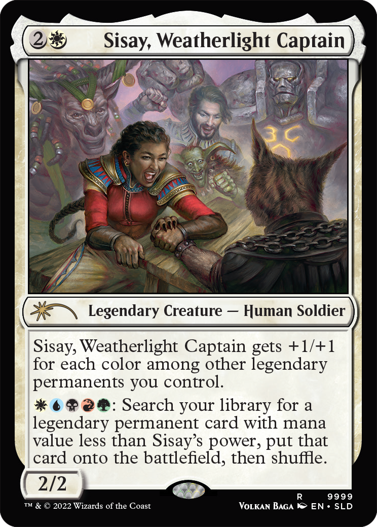 Sisay, Weatherlight Captain [Secret Lair Drop Series] | Jomio and Rueliete's Cards and Comics