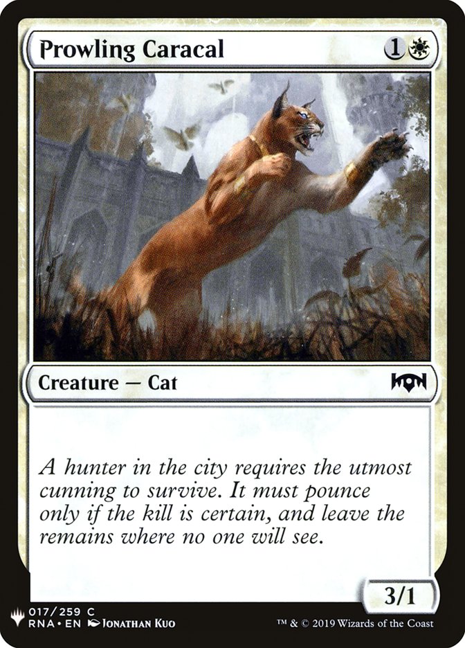 Prowling Caracal [Mystery Booster] | Jomio and Rueliete's Cards and Comics