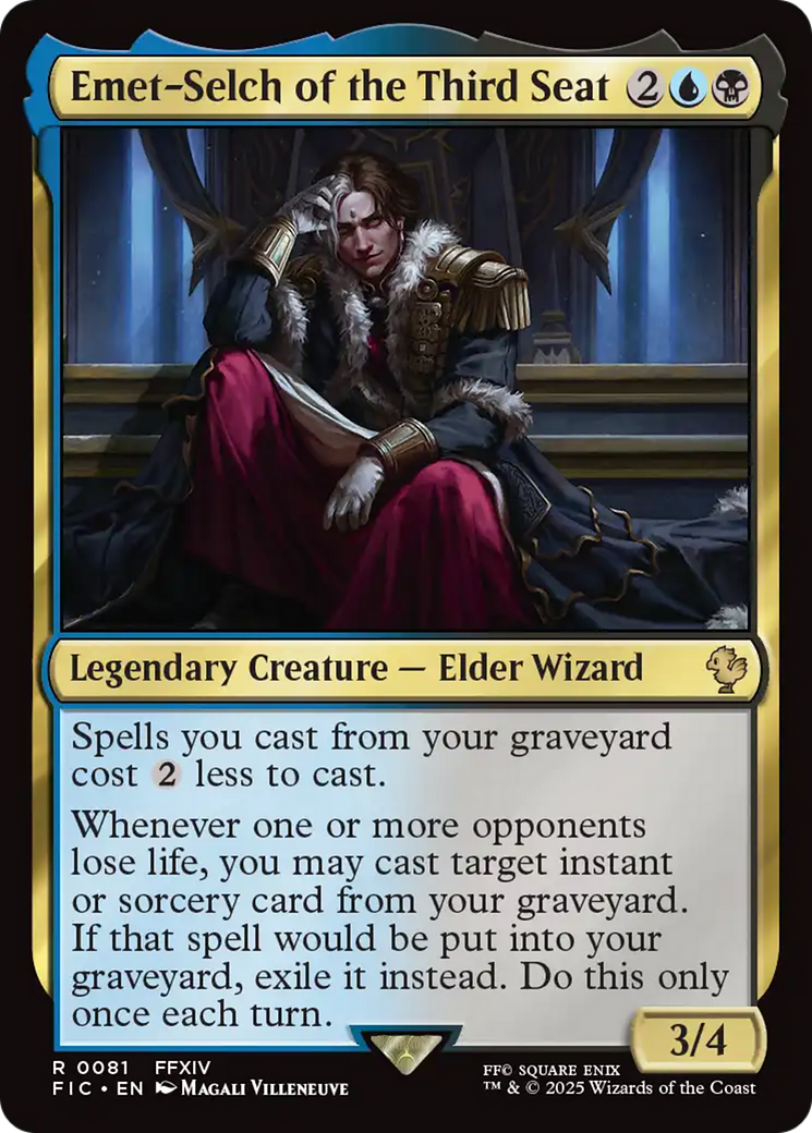 Emet-Selch of the Third Seat [FINAL FANTASY Commander] | Jomio and Rueliete's Cards and Comics
