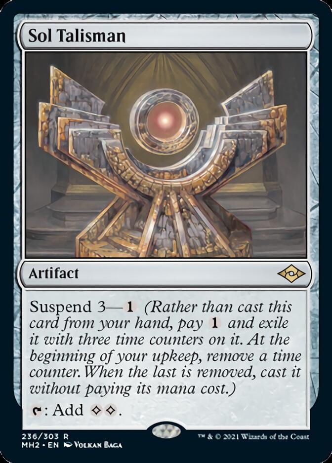 Sol Talisman [Modern Horizons 2] | Jomio and Rueliete's Cards and Comics