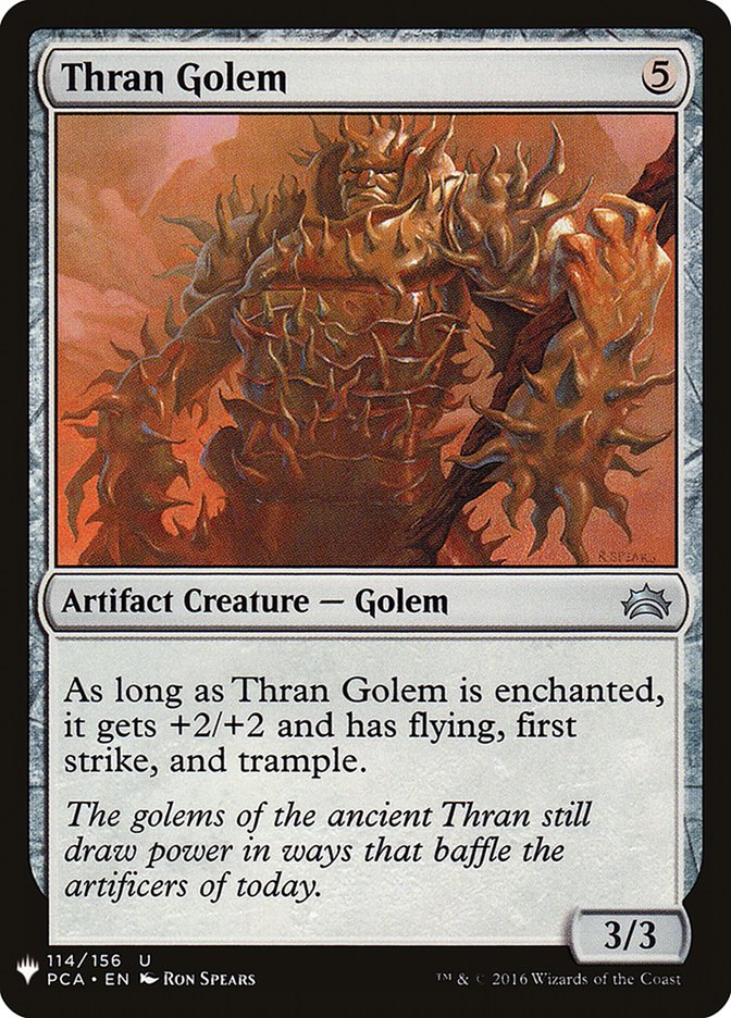 Thran Golem [Mystery Booster] | Jomio and Rueliete's Cards and Comics