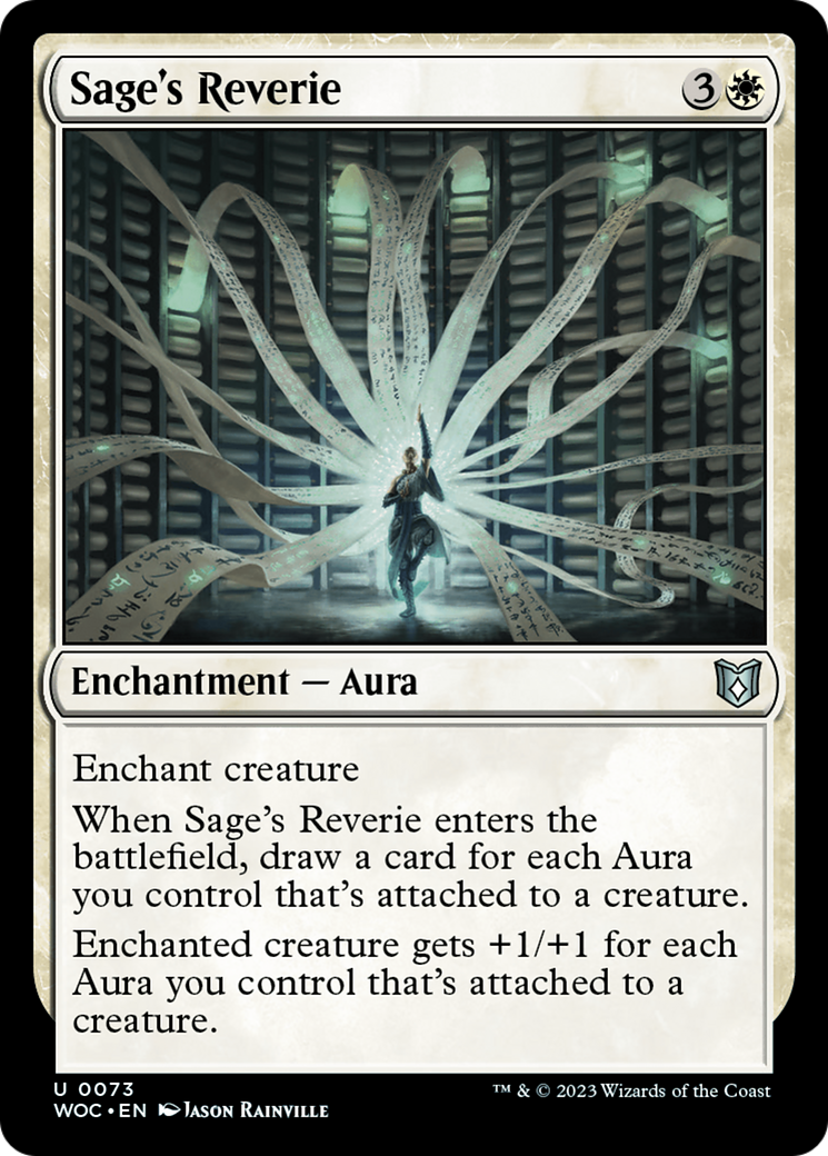 Sage's Reverie [Wilds of Eldraine Commander] | Jomio and Rueliete's Cards and Comics