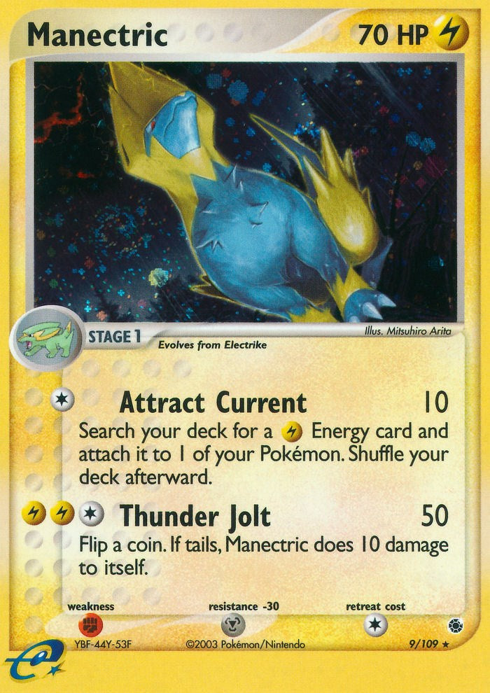 Manectric (9/109) [EX: Ruby & Sapphire] | Jomio and Rueliete's Cards and Comics