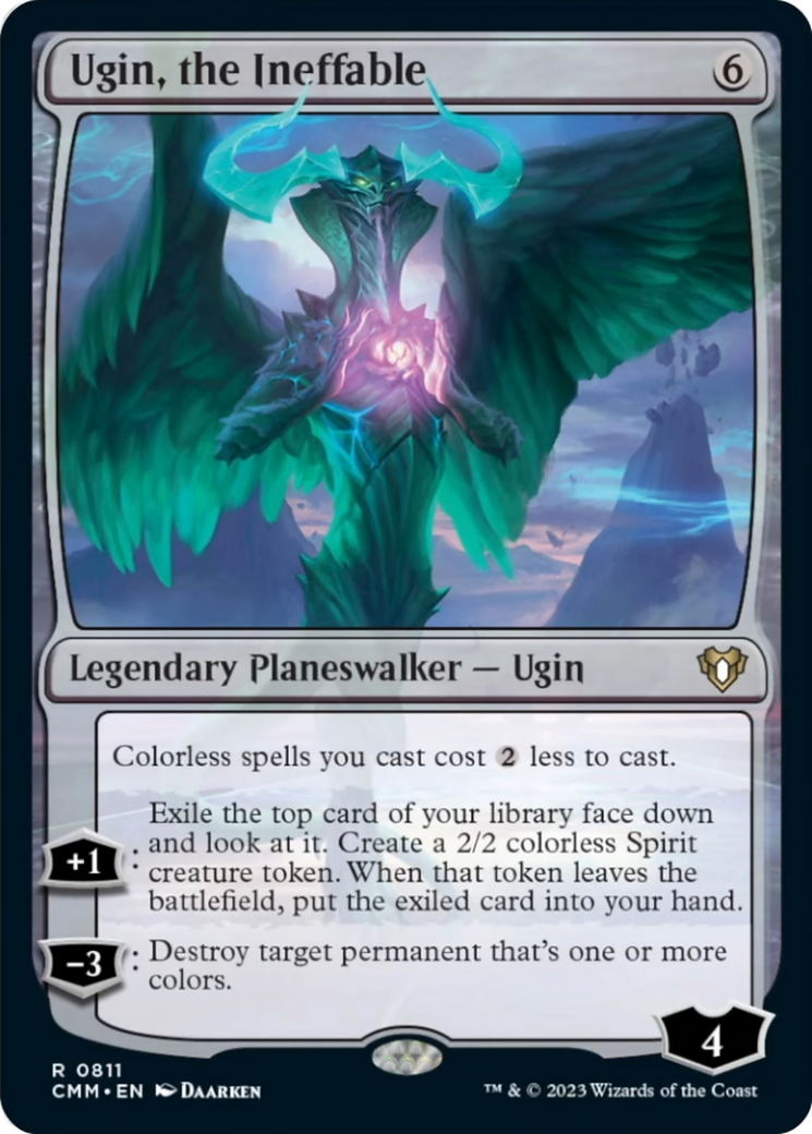 Ugin, the Ineffable [Commander Masters] | Jomio and Rueliete's Cards and Comics