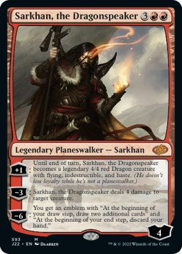 Sarkhan, the Dragonspeaker [Jumpstart 2022] | Jomio and Rueliete's Cards and Comics