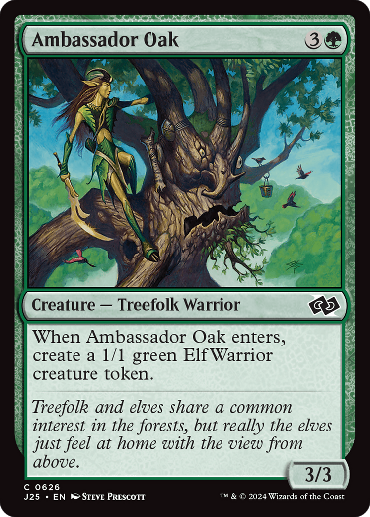 Ambassador Oak [Foundations Jumpstart] | Jomio and Rueliete's Cards and Comics