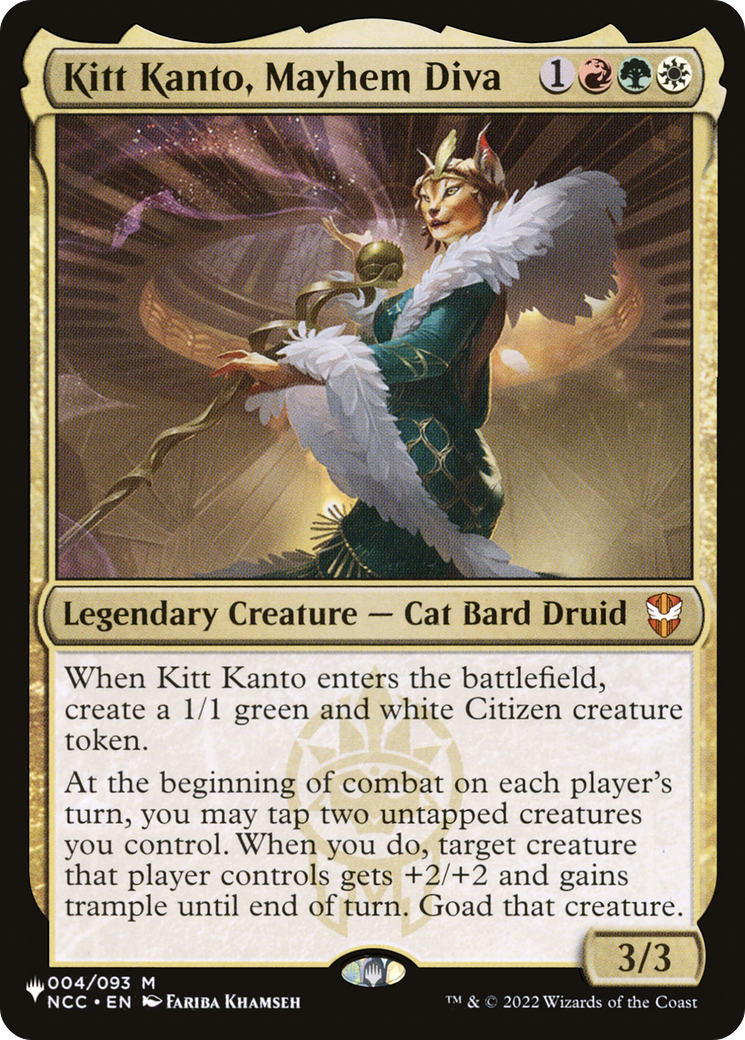 Kitt Kanto, Mayhem Diva [The List] | Jomio and Rueliete's Cards and Comics