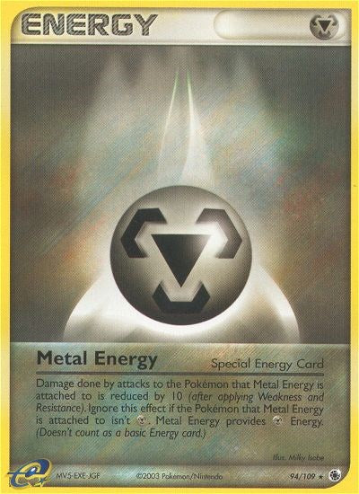 Metal Energy (94/109) [EX: Ruby & Sapphire] | Jomio and Rueliete's Cards and Comics