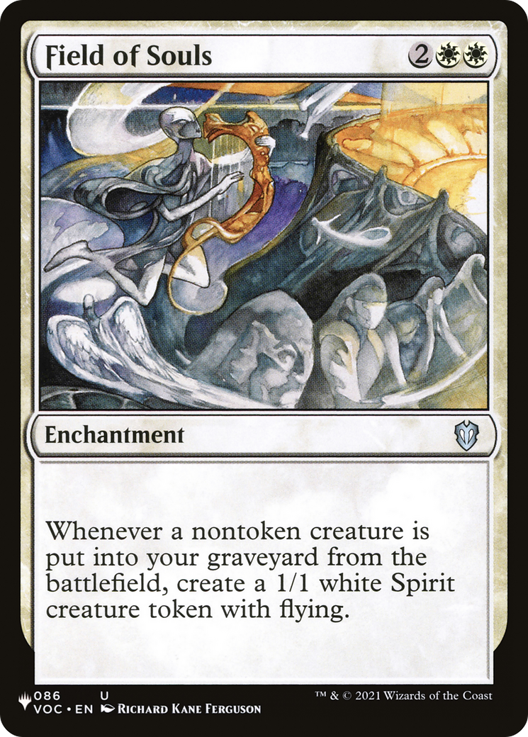 Field of Souls [The List] | Jomio and Rueliete's Cards and Comics
