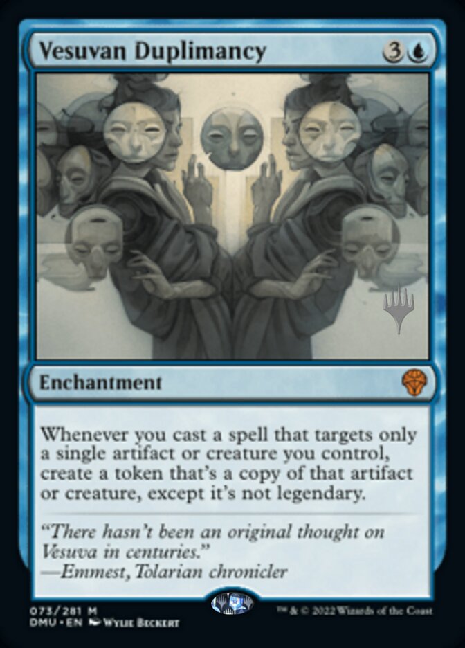Vesuvan Duplimancy (Promo Pack) [Dominaria United Promos] | Jomio and Rueliete's Cards and Comics