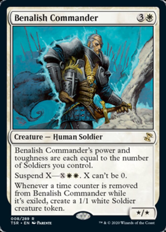 Benalish Commander [Time Spiral Remastered] | Jomio and Rueliete's Cards and Comics