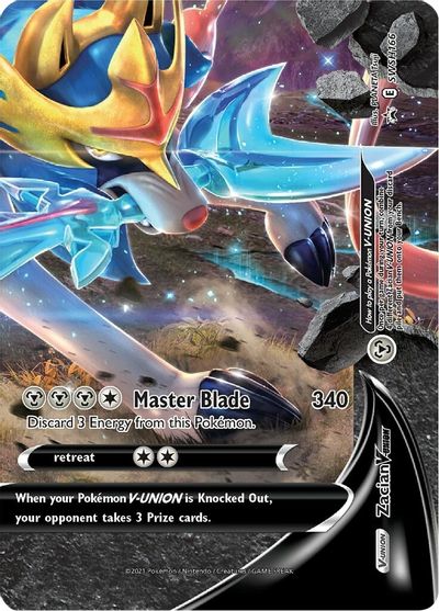 Zacian V-Union (SWSH166) [Sword & Shield: Black Star Promos] | Jomio and Rueliete's Cards and Comics