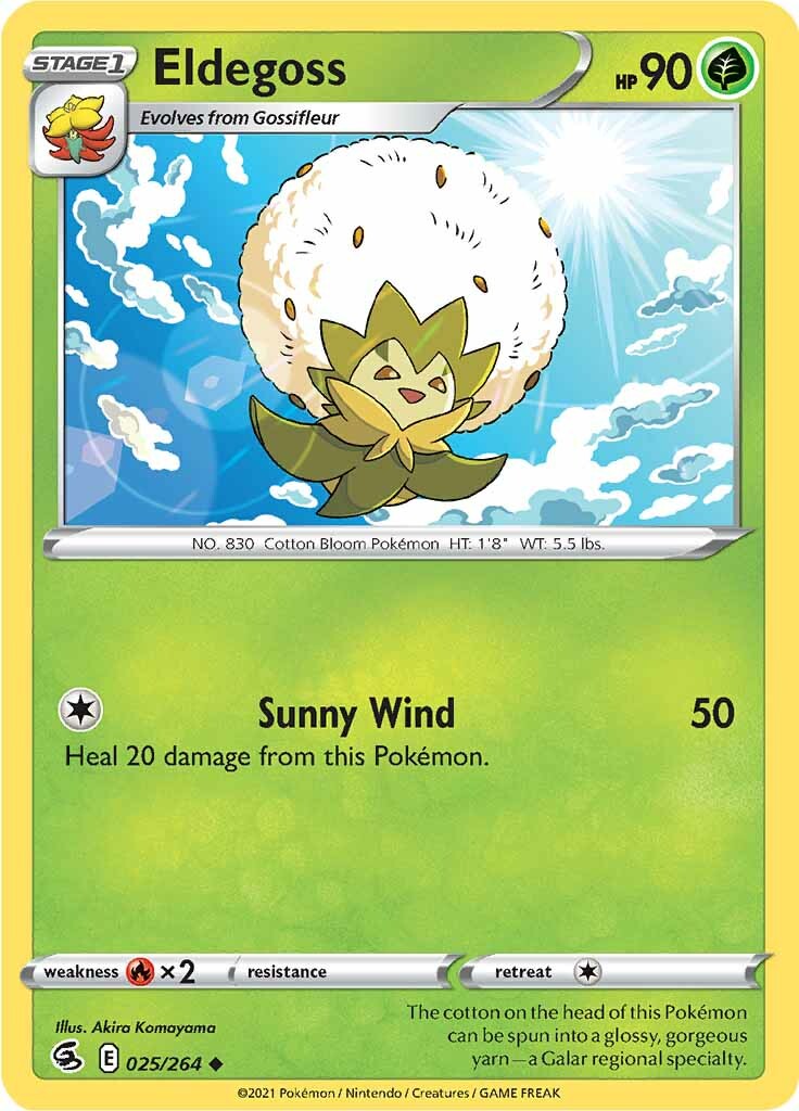 Eldegoss (025/264) [Sword & Shield: Fusion Strike] | Jomio and Rueliete's Cards and Comics