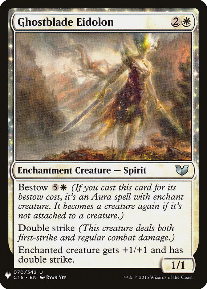 Ghostblade Eidolon [Mystery Booster] | Jomio and Rueliete's Cards and Comics