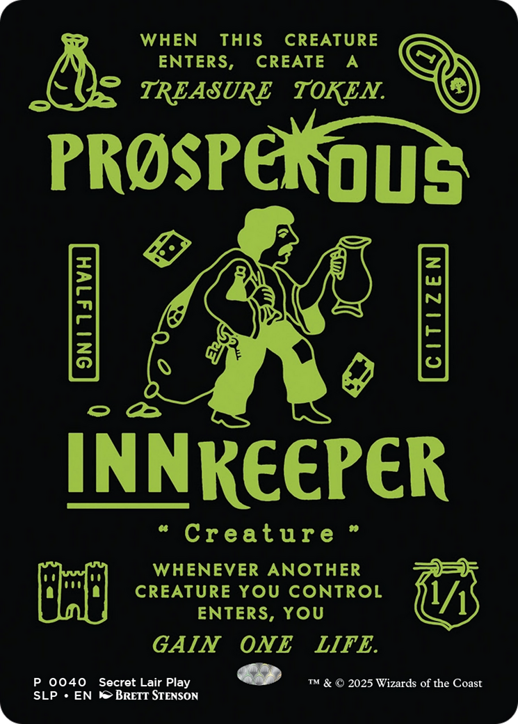 Prosperous Innkeeper [Secret Lair Showdown] | Jomio and Rueliete's Cards and Comics