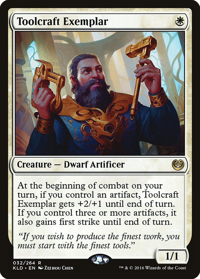 Toolcraft Exemplar [Kaladesh] | Jomio and Rueliete's Cards and Comics