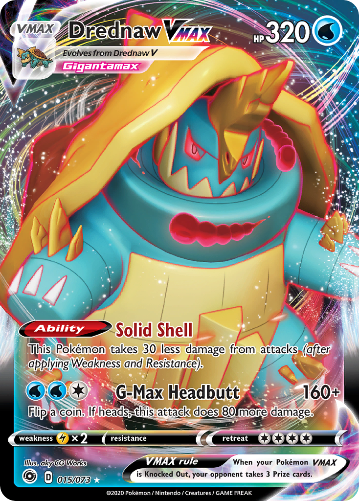Drednaw VMAX (015/073) [Sword & Shield: Champion's Path] | Jomio and Rueliete's Cards and Comics