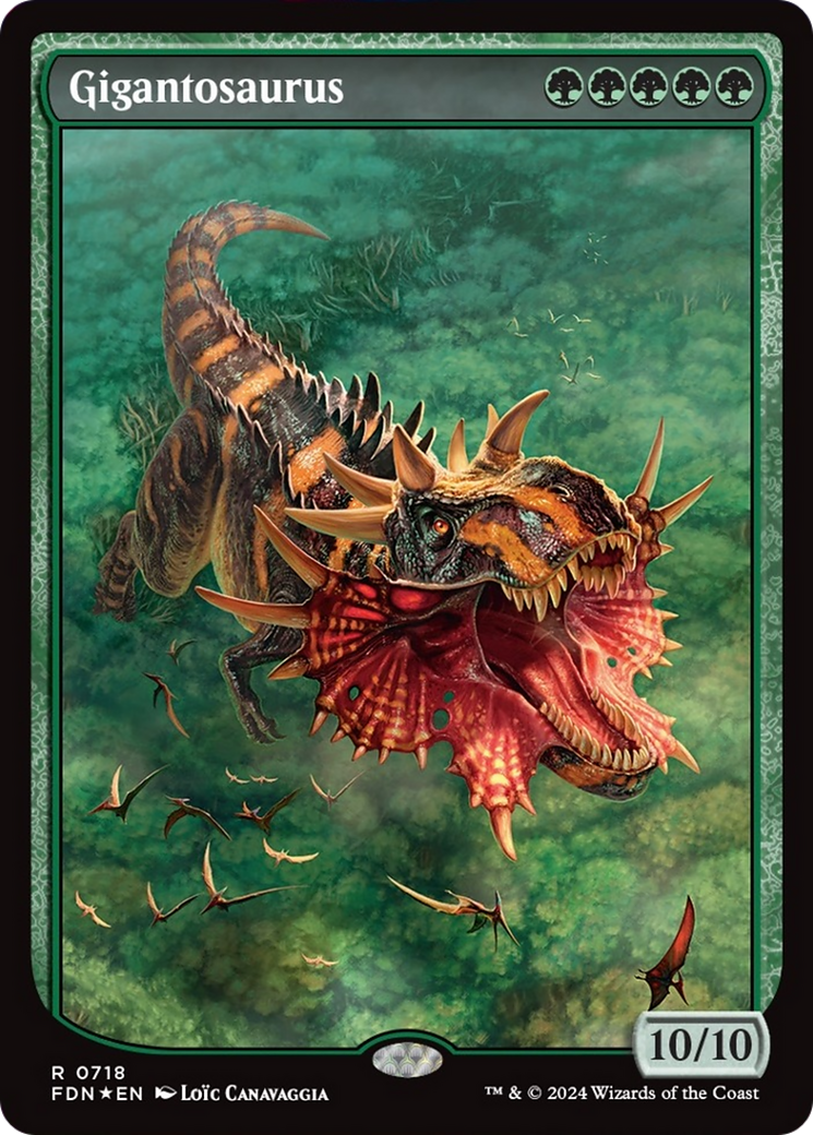 Gigantosaurus (Full Art) [Foundations] | Jomio and Rueliete's Cards and Comics